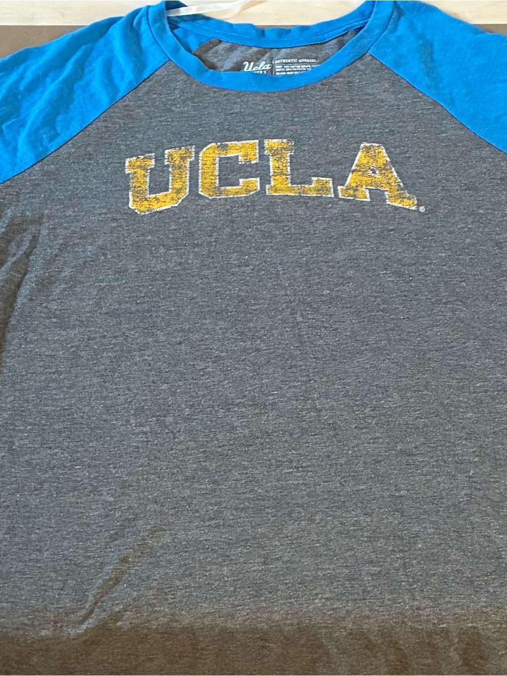 UCLA Bruins NCAA Women’s 3/4-Sleeve Tee Size Large
